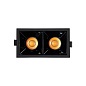 ART-SQ-180x2 LED светильник встраиваемый полуповоротный Downlight   -  Встраиваемые светильники 